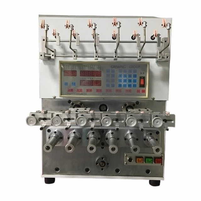 Six Spindles Automatic Stranding Coil Winding Machine
